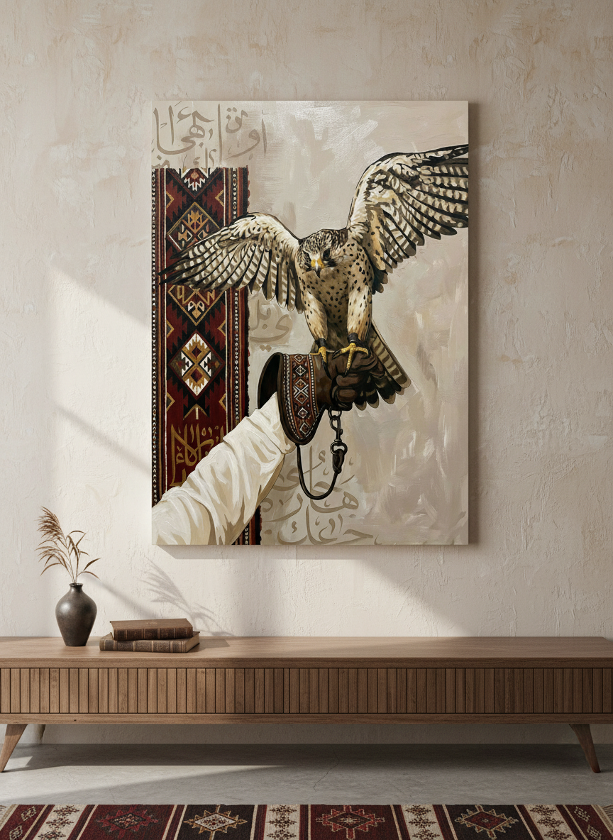 الصقر والدس